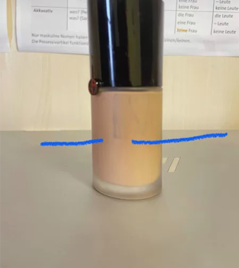 阿玛尼权利粉底余量如图 丝芙兰买的4号色号...