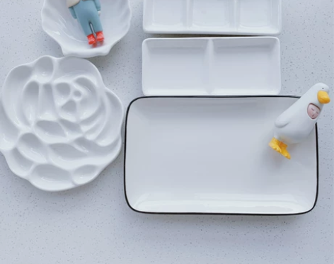 陶瓷水彩调色盘贝壳碟三格碟24格36格木盒...