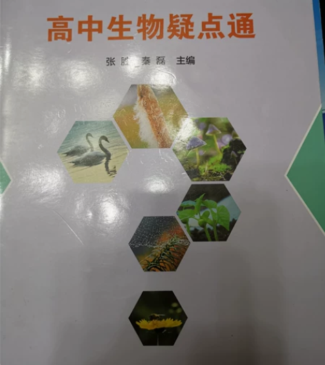 高中生物疑点通 胶版纸印刷，纸质良好 没怎...
