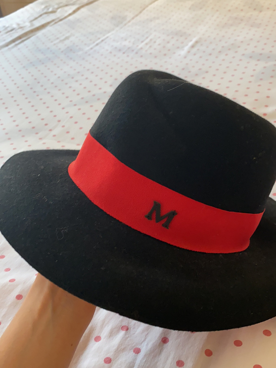 M家英伦风复古礼帽毛呢爵士帽