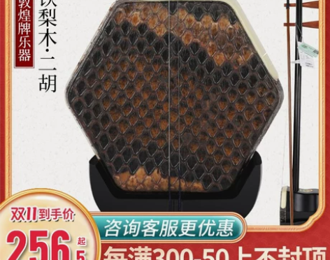 敦煌二胡 乐器初学者入门厂家直销