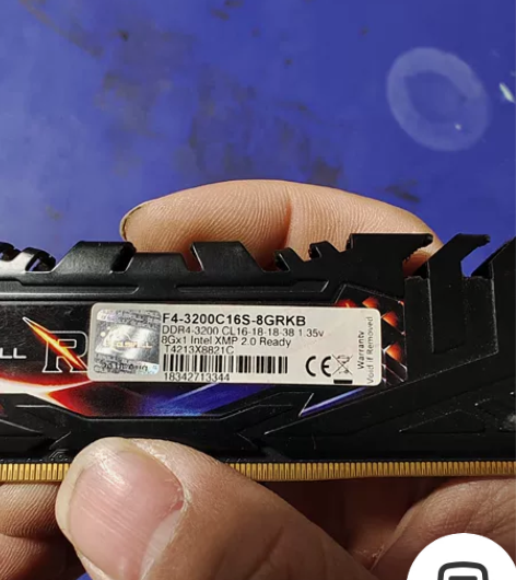 8G电脑内存条芝奇DDR4 3200 8G...