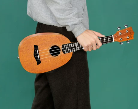 尤克里里 23寸，原木，菠萝型安德鲁乐器出...