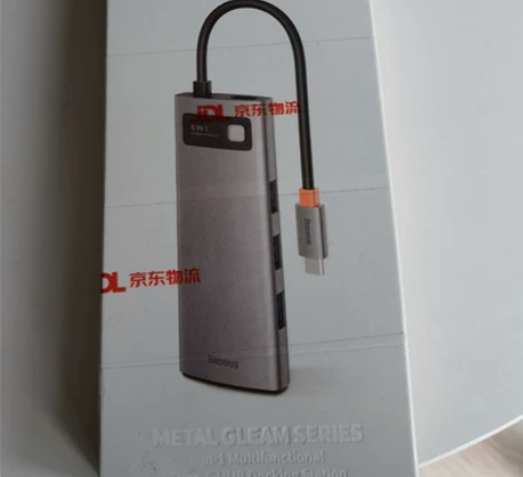 倍思扩展坞Typec拓展USB分线转接头适...