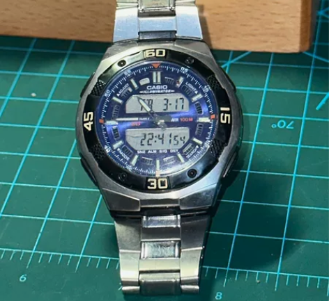 卡西欧aq164w 真假自辨，好坏不包，售...