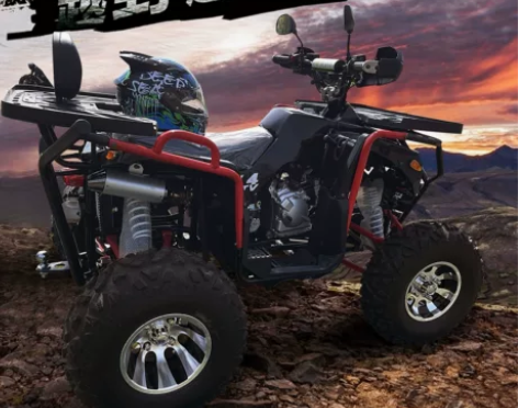 越野摩托车 新款水冷单缸四驱轴传动沙滩车A...