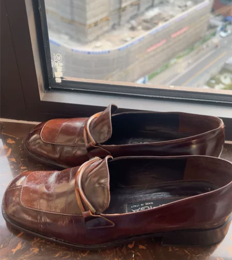 意大利品牌 头层牛皮 36码 女鞋 单鞋 ...