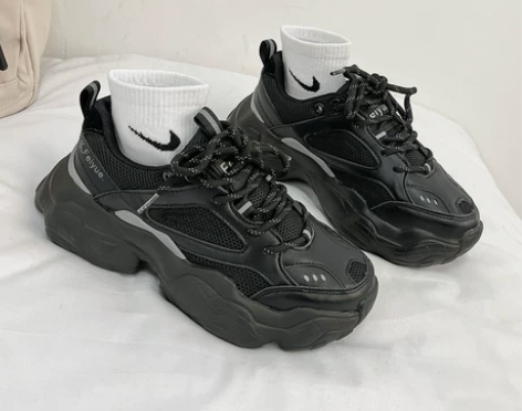 飞跃老爹鞋女ins潮2022新款春季女鞋百...