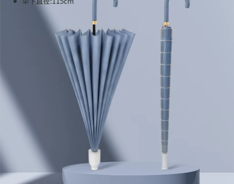 防水套雨伞男士长柄伞大号加固加厚结实双人抗...