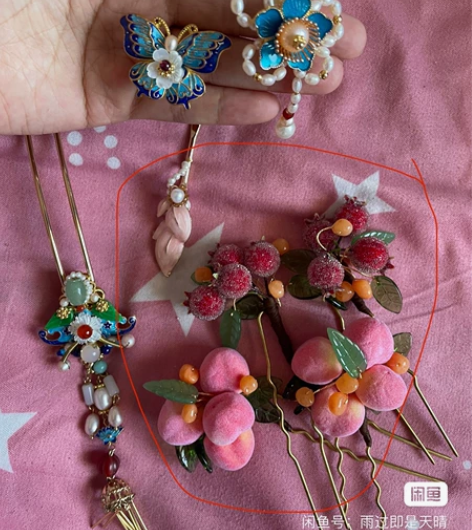 打包标价出 xd 大刀出汉服配饰 发簪步摇...