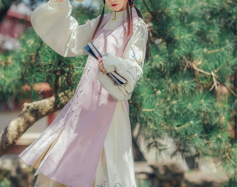 都城南庄秋冬款新款长比甲原创明制汉服比甲可...