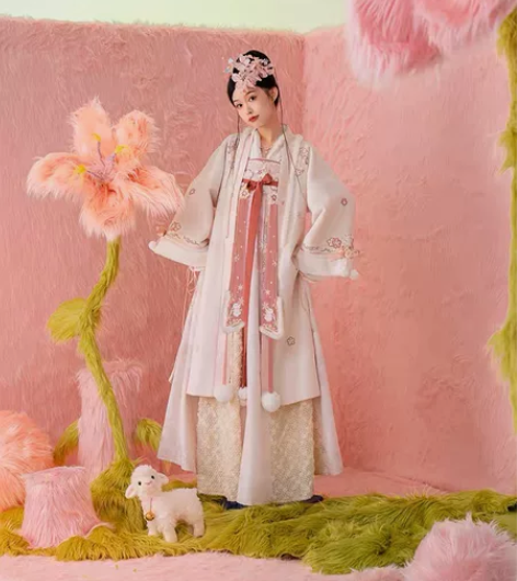 转单10.24开售 七月夕汉服 绒绒 短衫...