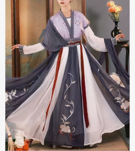 【耀春】醉芙蓉原创汉服女正品中国风超仙齐腰...