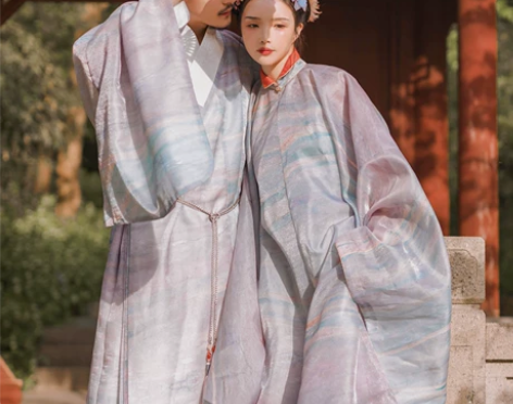 司南阁原创【莫奈花园】风格明制汉服女立领衫...