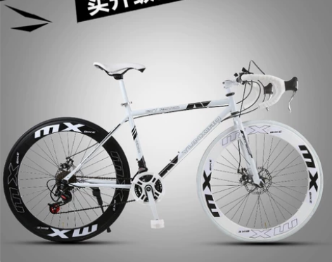 公路自行车赛车变速实心胎活飞网红死飞超快超...