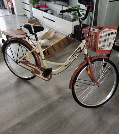 全新不是旧的非二手自行车女式成人轻便普通男...