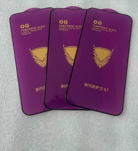 苹果13钢化膜promax贴膜高清全屏 实...