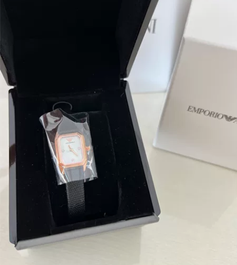 Armani/阿玛尼 手表 简约气质小方表...