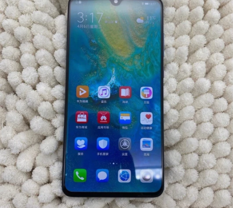 库存展示机  华为mate20，宝石蓝 1...