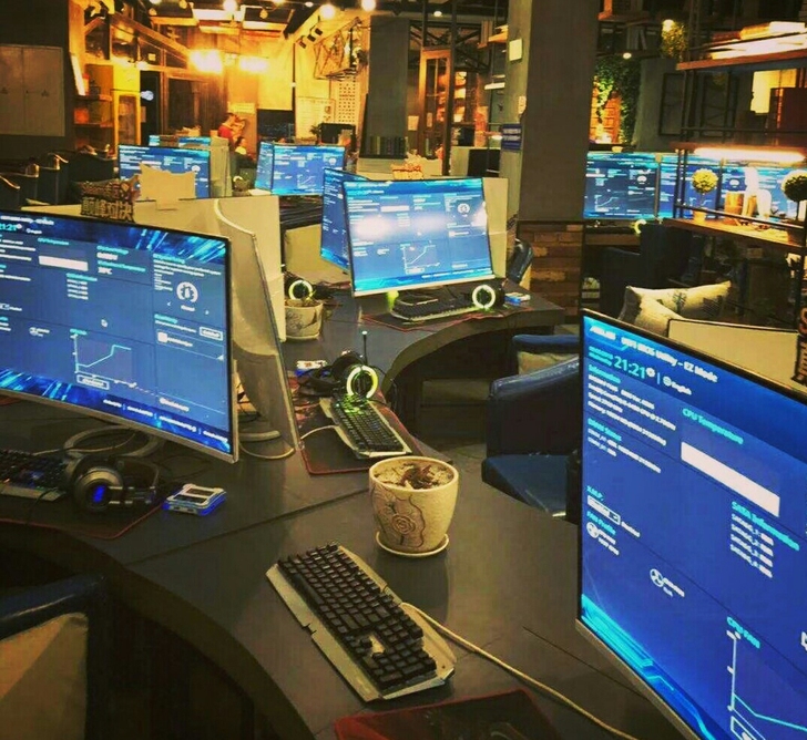 1060显卡网吧整机组装台式二手电脑全套家...