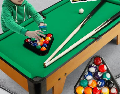 台球桌儿童玩具男孩家用小型迷你桌面桌球台室...