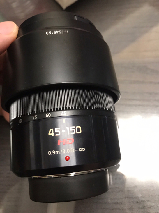 lumix镜头 45-150 使用次数少，...