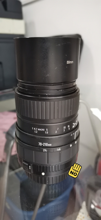 适马70-210镜头 佳能口自动头，成像锐...