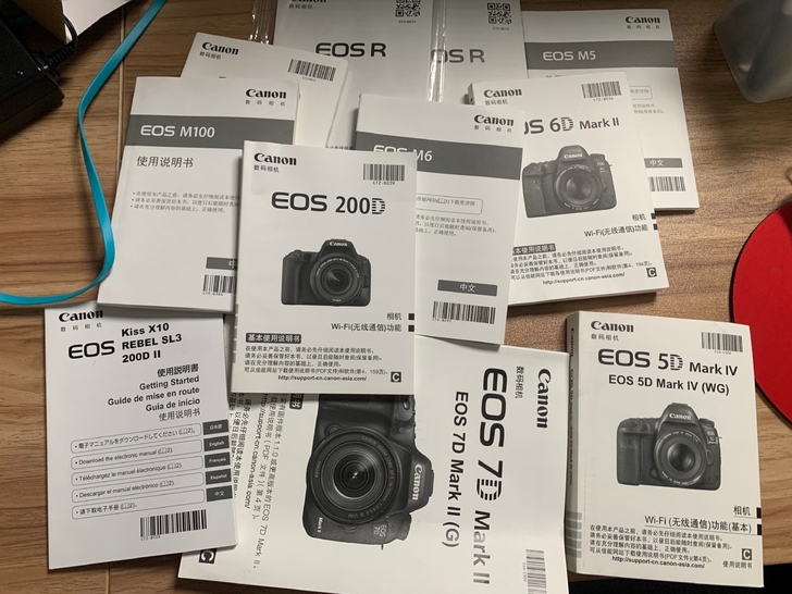 佳能单反相机使用说明书EOS R，EOS ...