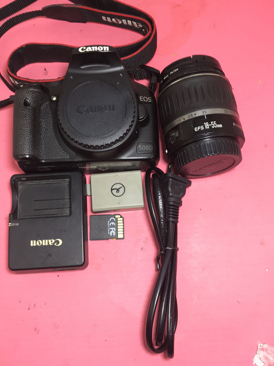 佳能500d套机佳能18-55mm二代镜头