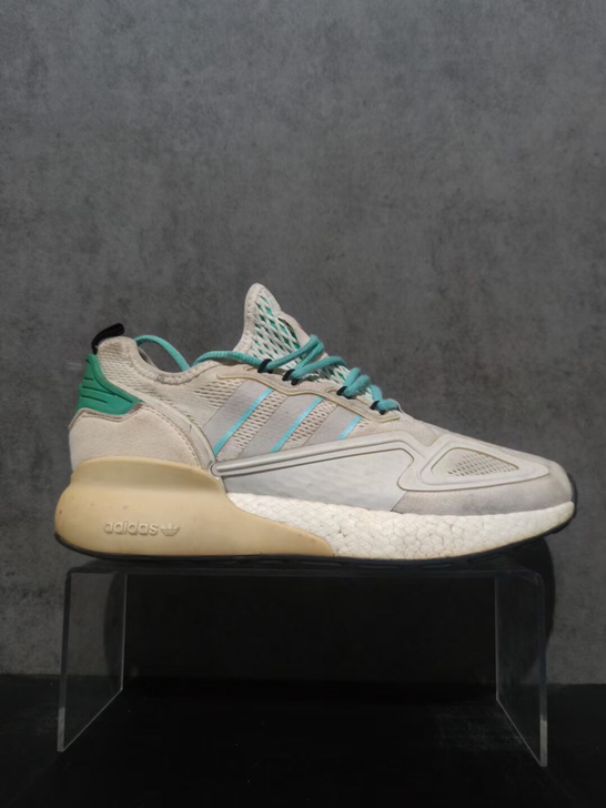 二手正品39码阿迪达斯adidas爆米花b...