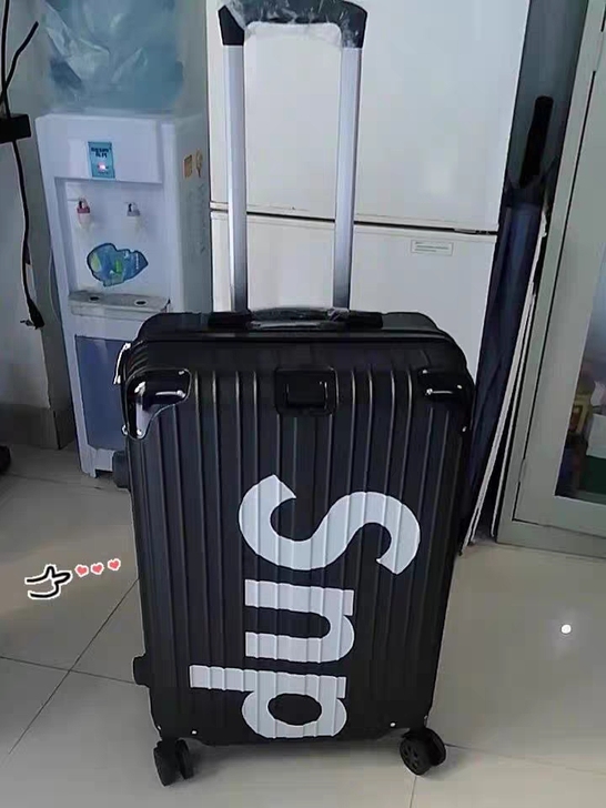 20寸旅行箱sup铝框拉杆箱红色拉杆箱男女...