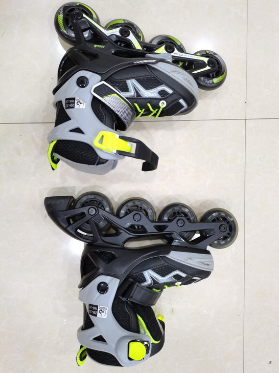 迪卡侬轮滑鞋  孩子脚长大了  不能穿了 ...