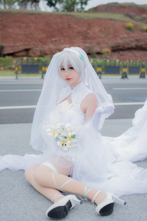 xd价出三分妄想v家言和婚纱花嫁cos