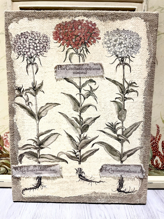 孤品 可立特油画布印花装饰画