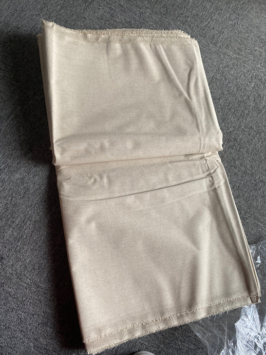 170*10m 棉麻细纹油画布