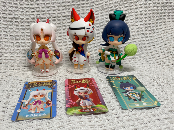 奥迪双钻阴阳师盲盒现世奇趣盒蛋第一弹第二弹...