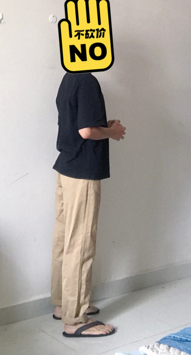 优衣库 直筒卡其色休闲裤 男/女皆可