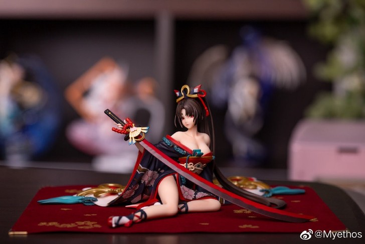 全新 Myethos阴阳师妖刀姬樱雨刀舞手办