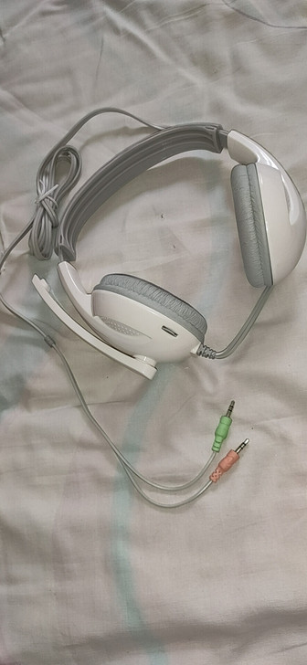 电脑耳机，功能都是好的，听网课时用过2次，...