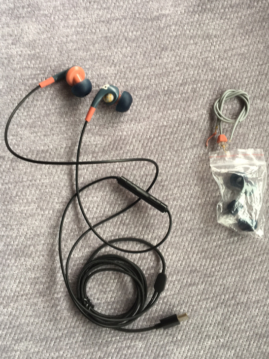 type-e耳机，美国窟髅头耳机，（剪线单...