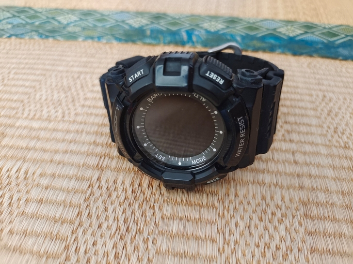 TOMO男款手表，功能正常，需要自己换电池