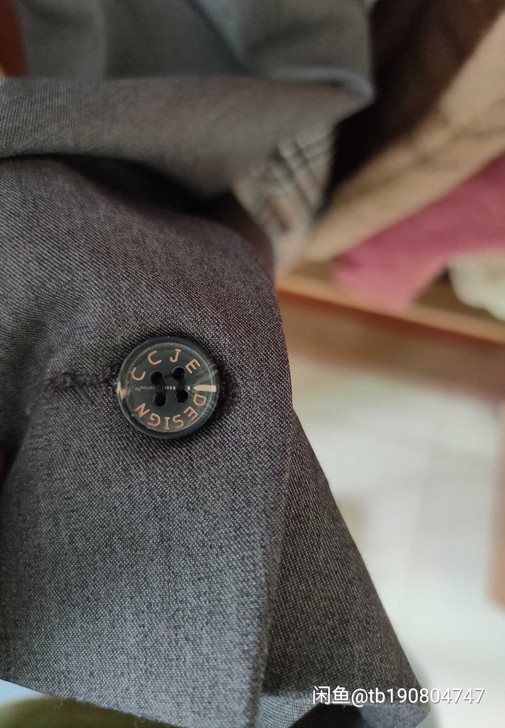 CCJE男装休闲西装外套男士港风复古痞帅西...