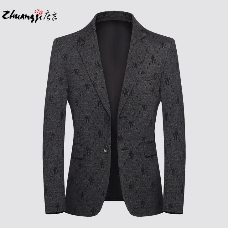 帅男必备款   庄吉男士西服外套韩版小西装...