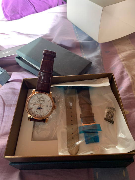 9.99新罗宾尼全自动机械手表，到手机会没...