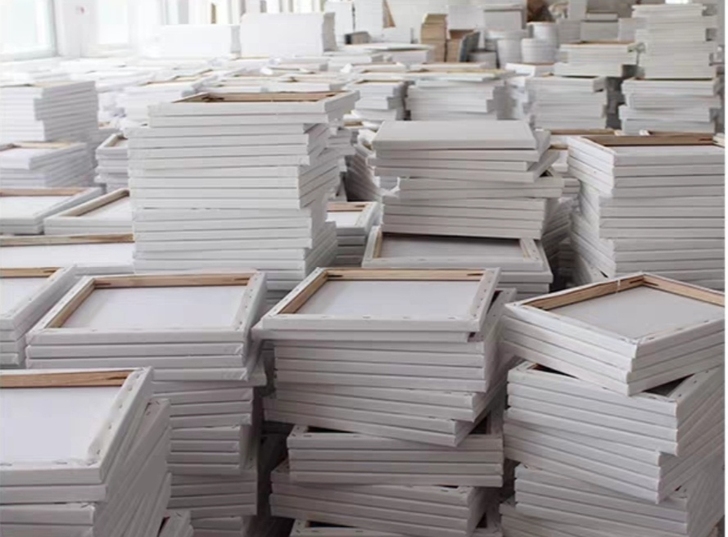 练习亚麻油画框油画布油画内框油画画板油画布...