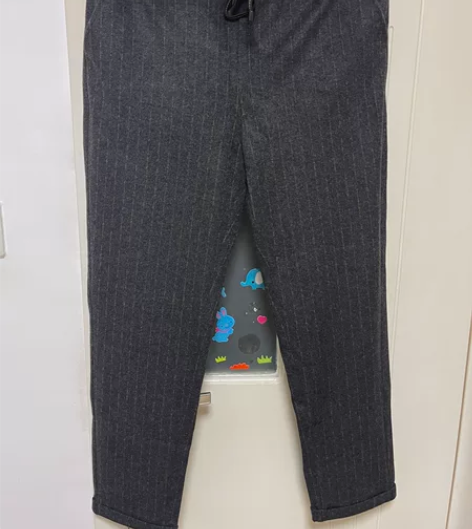 休闲裤  复古裤 女休闲裤  女裤 磨毛女...