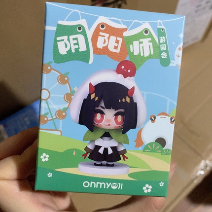 正版包邮!阴阳师园游会盲盒蛋手办公仔!全新...