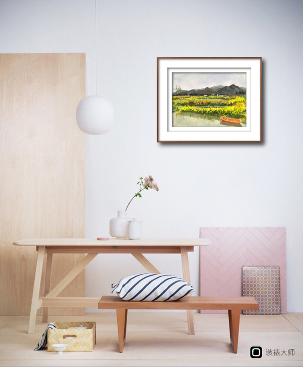 3040cm（油画布不带外框），纯手绘，可...