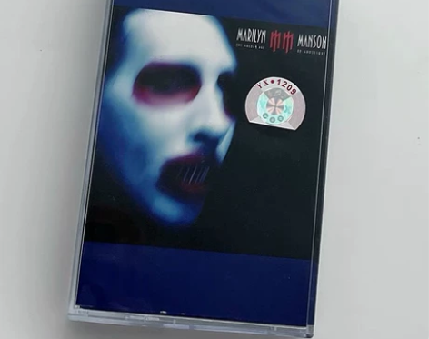 磁带英文歌重金属摇滚音乐玛丽莲曼森Mari...