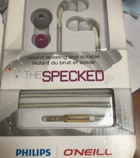 飞利浦耳机SHO 9553白色 全新库存。...